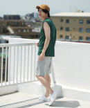 JE MORGAN / JE モーガン ビッグシルエット天竺ノースリーブ レイヤードスタイルにも