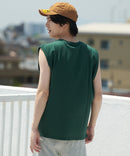 JE MORGAN / JE モーガン ビッグシルエット天竺ノースリーブ レイヤードスタイルにも