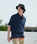 CHAMPION チャンピオン ワンポイント 鹿の子 ポロシャツ  C3-X35 男女兼用 ブランド コットン 綿100％ カジュアル ゴルフ テニス 衣替え 入学 卒業 新生活