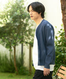 【KAITEKI+】ドライタッチ 吸水 速乾 ストレッチ イージーケア ドライリップル ボタン カーディガン  快適 カイテキ