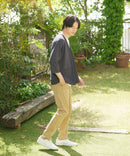 【KAITEKI+】RACOOL ラクール 7分袖 カーディガン 接触 冷感 ソフトタッチ ストレッチ 滑らか 快適 夏服 クールビズ レーヨン リラクシングウェア 冷房対策