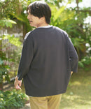 【KAITEKI+】RACOOL ラクール 7分袖 カーディガン 接触 冷感 ソフトタッチ ストレッチ 滑らか 快適 夏服 クールビズ レーヨン リラクシングウェア 冷房対策