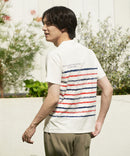 ペンギン プリント Tシャツ スラブ さらさら BLUE STANDARD ブルースタンダード