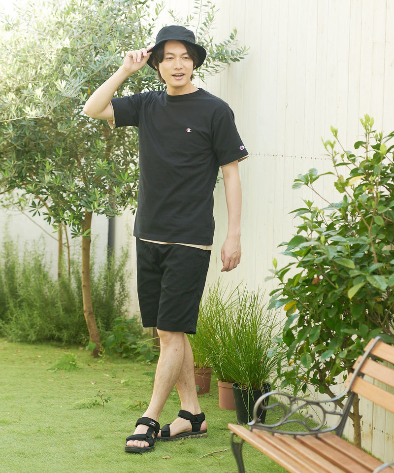 CHAMPION チャンピオン ツイル ショート パンツ コットン100％