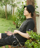 CHAMPION チャンピオン ワンポイントTシャツ USAコットン100％ サスティナブル