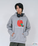【はらぺこあおむし/The Very Hungry Caterpillar】【ユニセックスデザインでリンクコーデにも◎】裏起毛プルオーバーパーカー フーディ 保温 エリック・カール 絵本 キャラクター グッズ