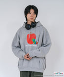 【はらぺこあおむし/The Very Hungry Caterpillar】【ユニセックスデザインでリンクコーデにも◎】裏起毛プルオーバーパーカー フーディ 保温 エリック・カール 絵本 キャラクター グッズ