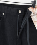 【BLUE STANDARD/ブルースタンダード】ストレッチニットコーデュロイ 裏起毛 イージーパンツ 暖パン