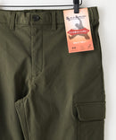 【BLUE STANDARD/ブルースタンダード】快適！スーパーストレッチ起毛カーゴパンツ 暖パン イージーケア 前開き ウエストゴム UVカット