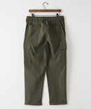 【BLUE STANDARD/ブルースタンダード】快適！スーパーストレッチ起毛カーゴパンツ 暖パン イージーケア 前開き ウエストゴム UVカット