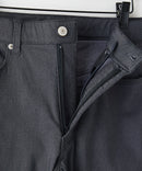 【BLUE STANDARD/ブルースタンダード】快適！スーパーストレッチ起毛パンツ レギュラーストレート 暖パン イージーケア 前開き ウエストゴム UVカット