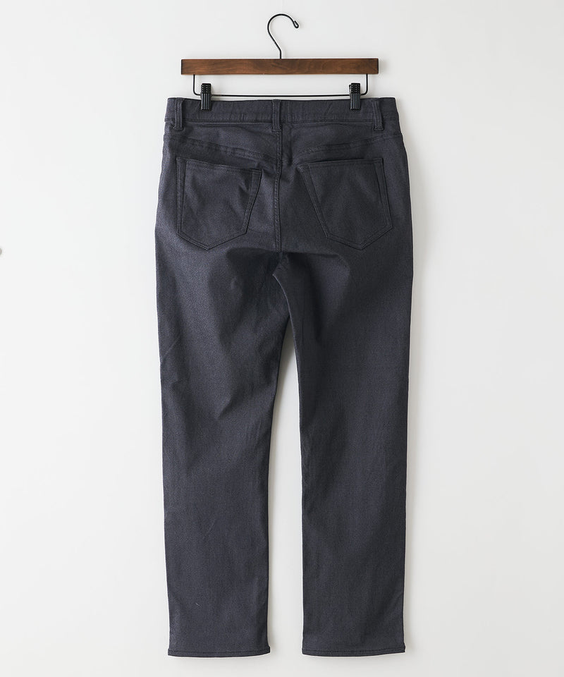 【BLUE STANDARD/ブルースタンダード】快適！スーパーストレッチ起毛パンツ レギュラーストレート 暖パン イージーケア 前開き ウエストゴム UVカット