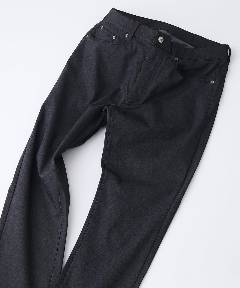 【BLUE STANDARD/ブルースタンダード】快適！スーパーストレッチ起毛パンツ レギュラーストレート 暖パン イージーケア 前開き ウエストゴム UVカット