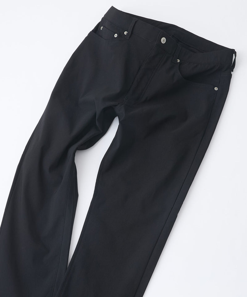 【BLUE STANDARD/ブルースタンダード】快適！スーパーストレッチ起毛パンツ レギュラーストレート 暖パン イージーケア 前開き ウエストゴム UVカット