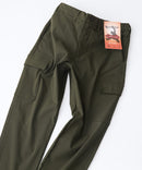 【BLUE STANDARD/ブルースタンダード】快適！スーパーストレッチ起毛カーゴパンツ 暖パン イージーケア 前開き ウエストゴム UVカット