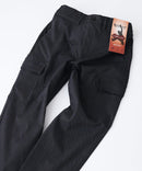 【BLUE STANDARD/ブルースタンダード】快適！スーパーストレッチ起毛カーゴパンツ 暖パン イージーケア 前開き ウエストゴム UVカット