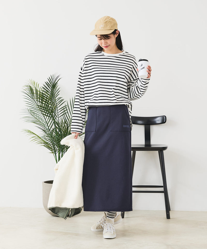 【CONVERSE/コンバース】裏ボア ボンディングスカート