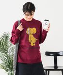 【TOM&JERRY/トムとジェリー】ジャガードニット