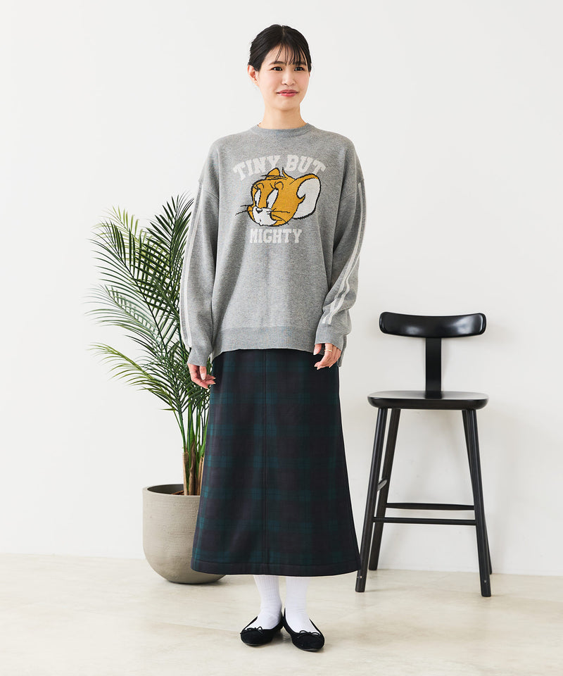 【TOM&JERRY/トムとジェリー】ジャガードニット