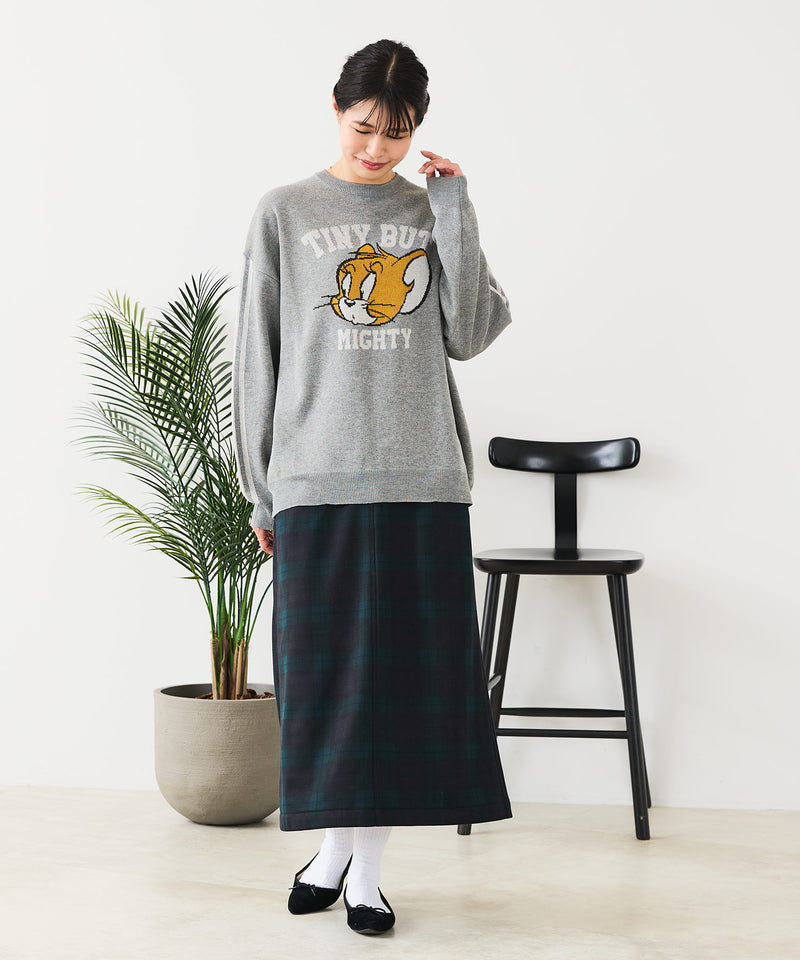 【TOM&JERRY/トムとジェリー】ジャガードニット