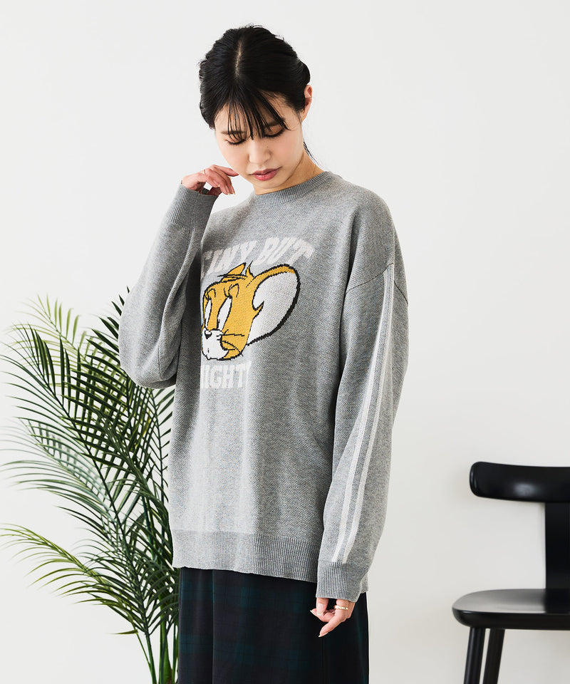 【TOM&JERRY/トムとジェリー】ジャガードニット