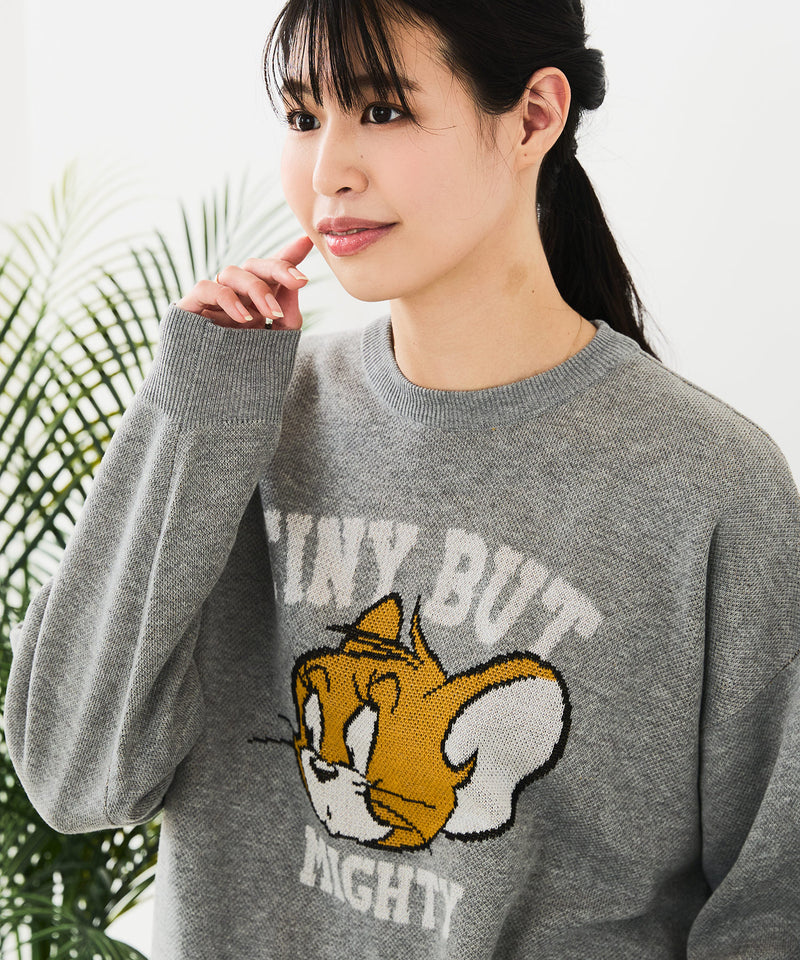 【TOM&JERRY/トムとジェリー】ジャガードニット
