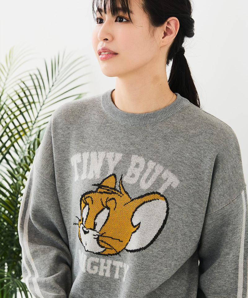 【TOM&JERRY/トムとジェリー】ジャガードニット