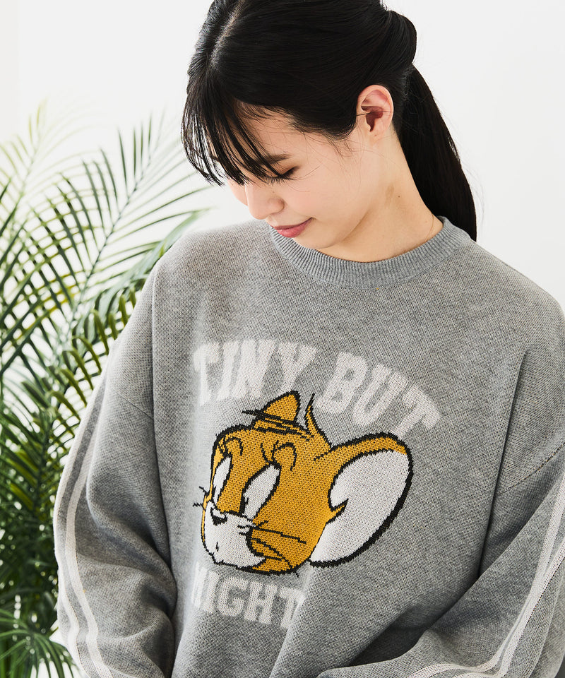 【TOM&JERRY/トムとジェリー】ジャガードニット