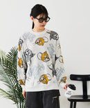 【TOM&JERRY/トムとジェリー】ジャガードニット