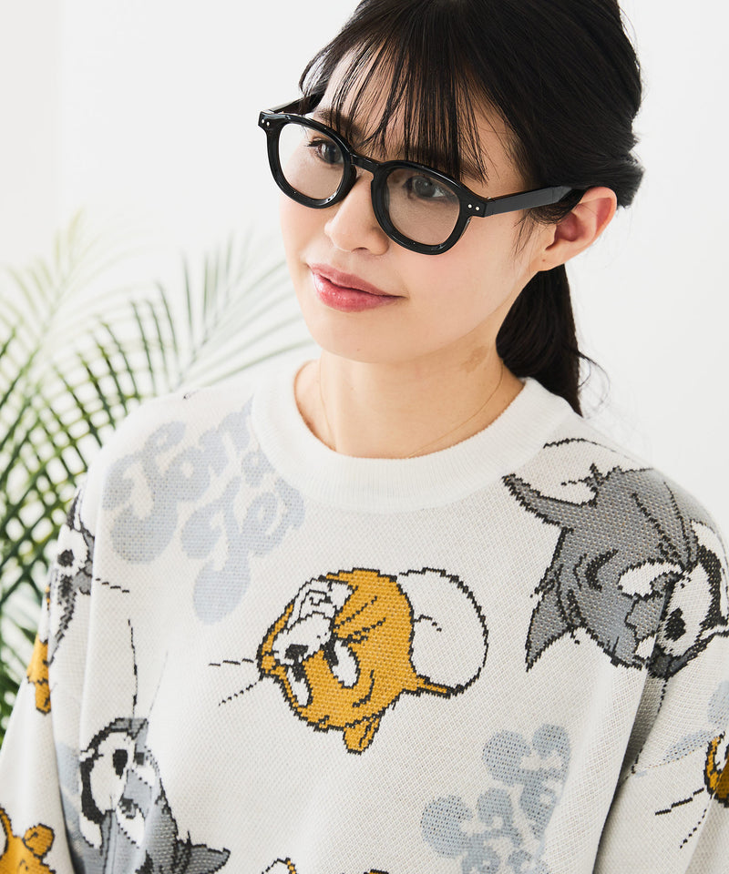 【TOM&JERRY/トムとジェリー】ジャガードニット