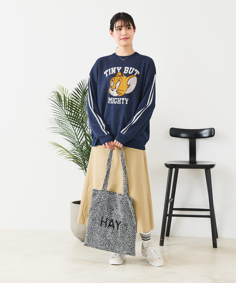 【TOM&JERRY/トムとジェリー】ジャガードニット