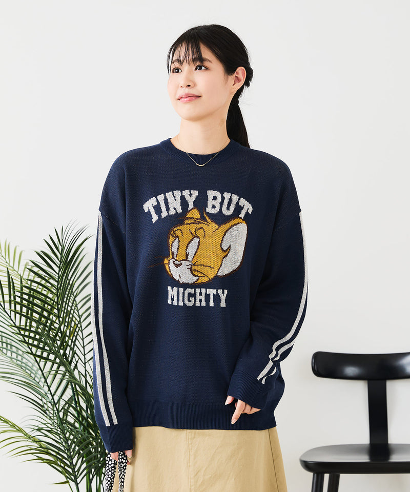 【TOM&JERRY/トムとジェリー】ジャガードニット