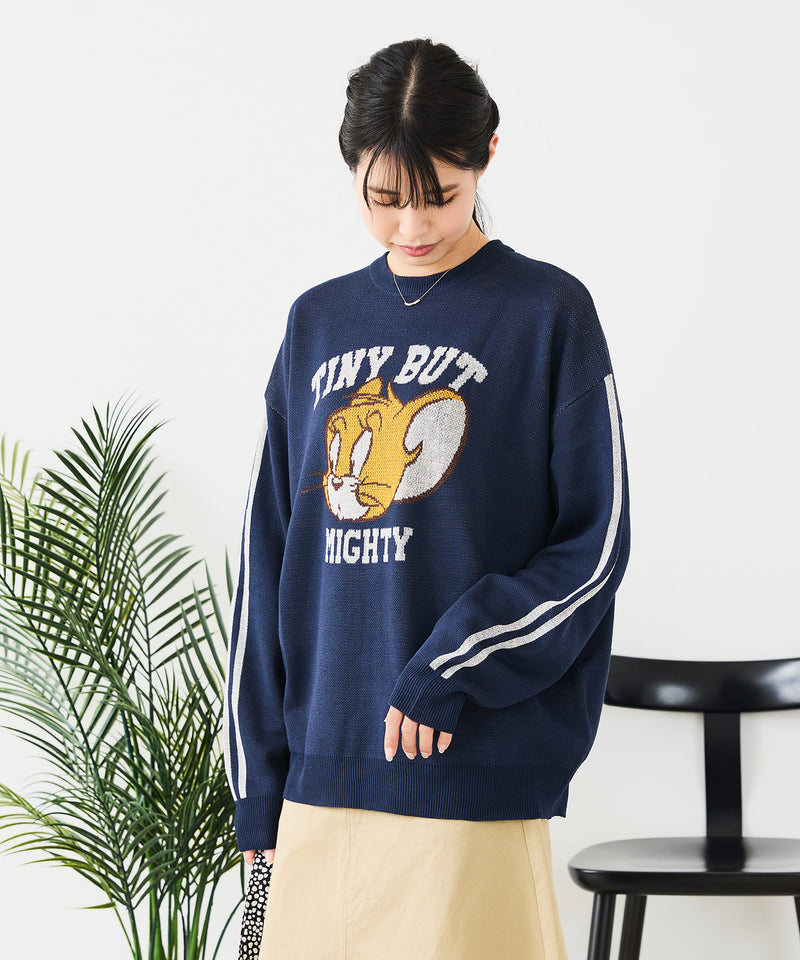 【TOM&JERRY/トムとジェリー】ジャガードニット