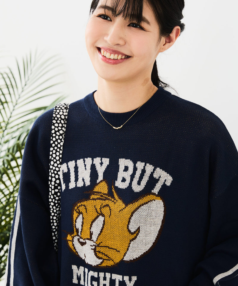 【TOM&JERRY/トムとジェリー】ジャガードニット