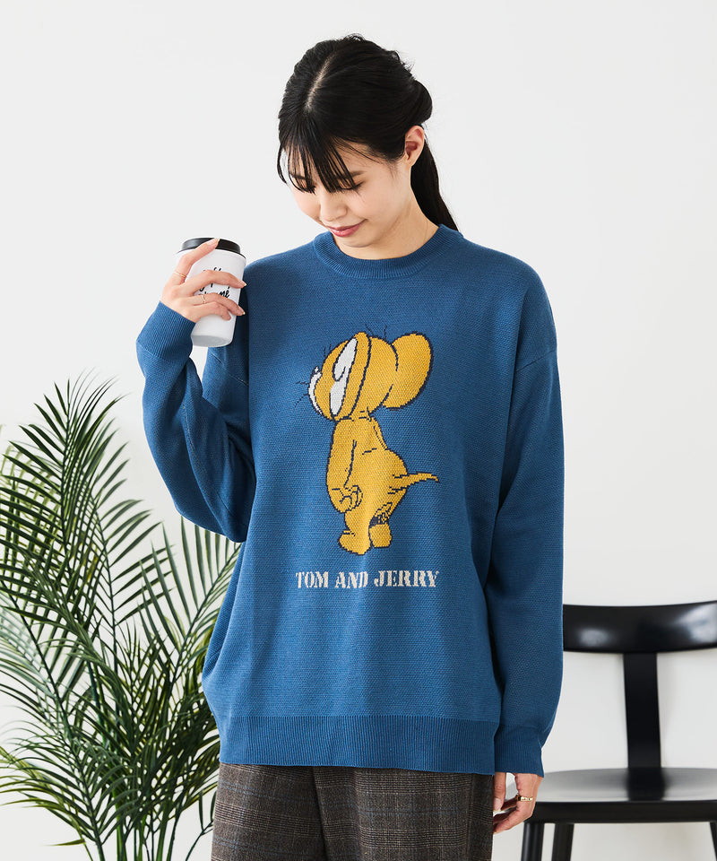 【TOM&JERRY/トムとジェリー】ジャガードニット