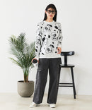 【DISNEY/ディズニー】DISNEY ジャガードニット