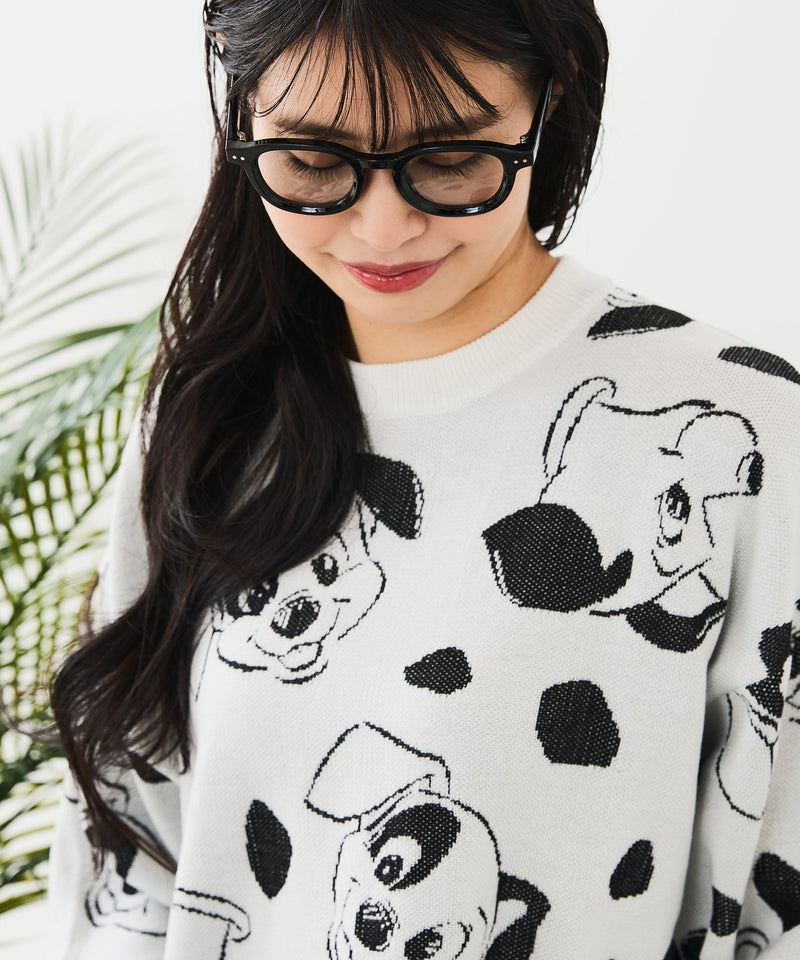 【DISNEY/ディズニー】DISNEY ジャガードニット