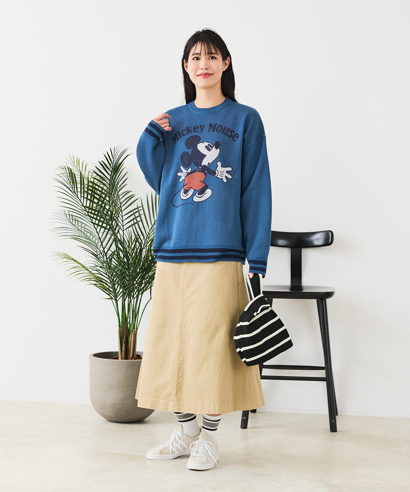 【DISNEY/ディズニー】DISNEY ジャガードニット
