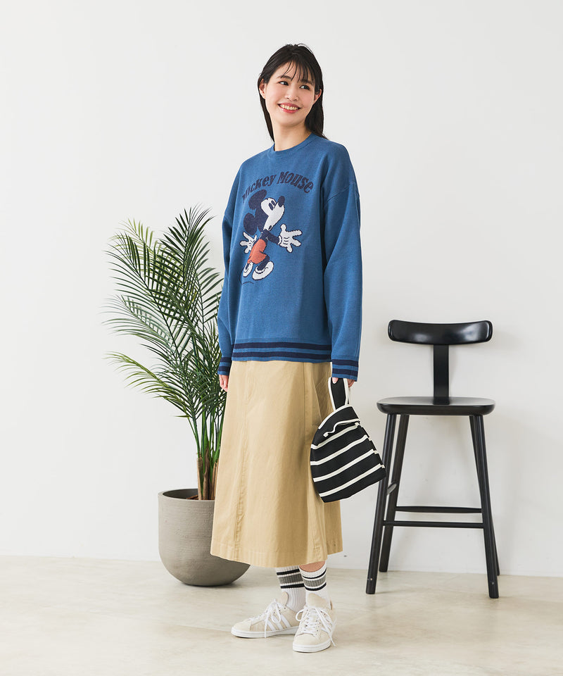 【DISNEY/ディズニー】DISNEY ジャガードニット