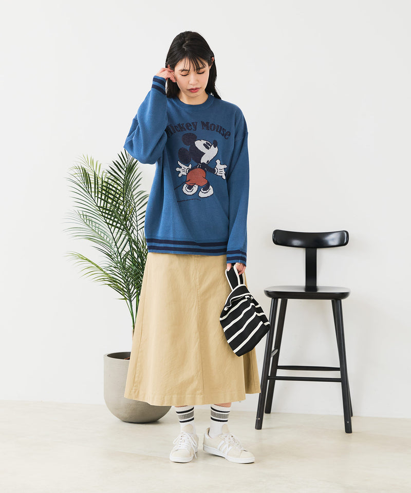 【DISNEY/ディズニー】DISNEY ジャガードニット