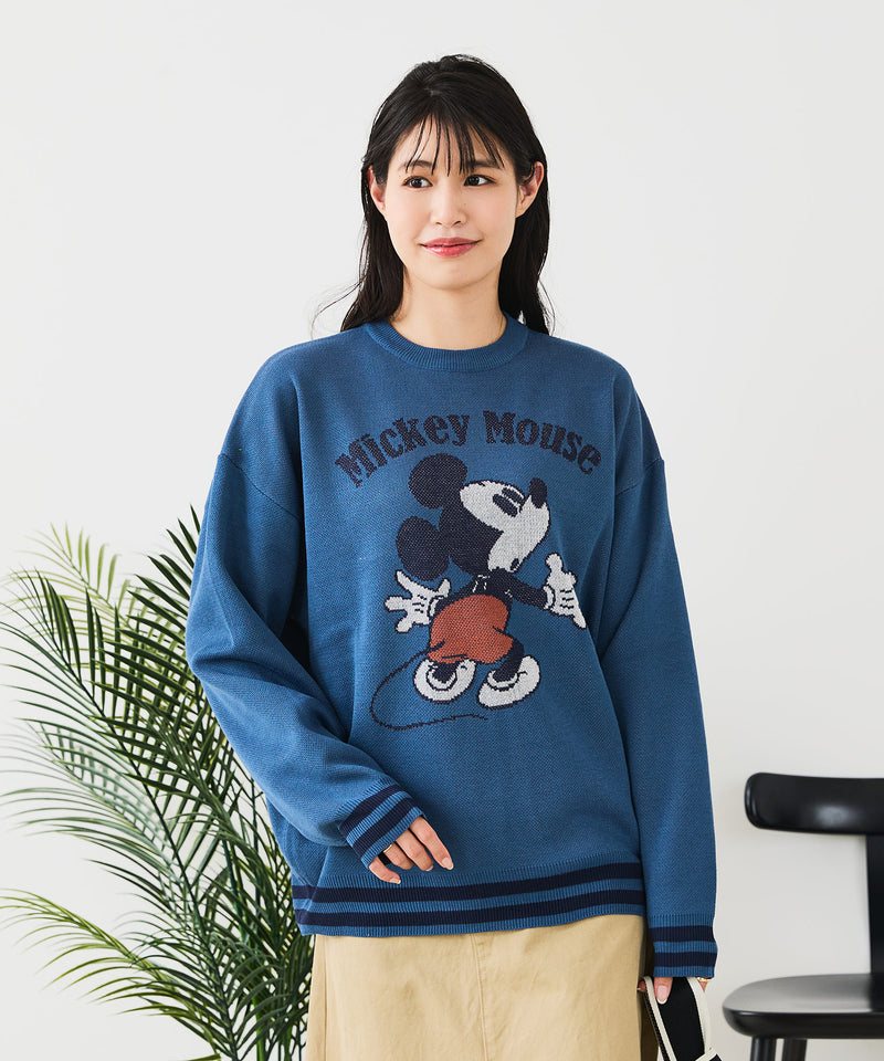 【DISNEY/ディズニー】DISNEY ジャガードニット