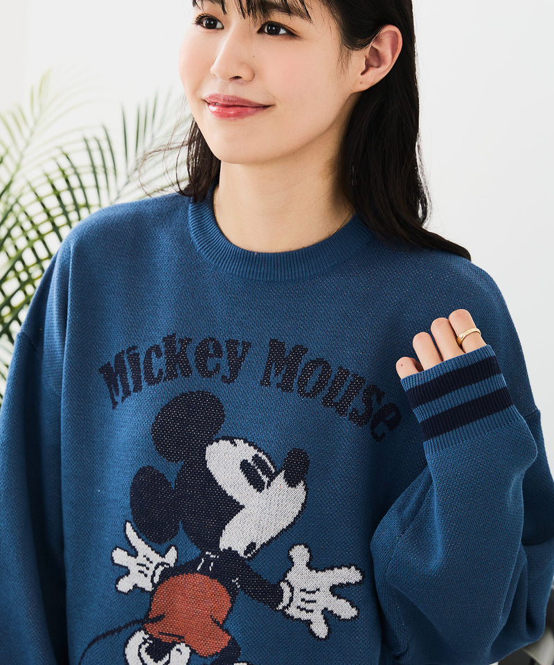 【DISNEY/ディズニー】DISNEY ジャガードニット
