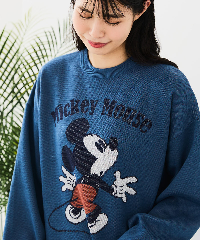 【DISNEY/ディズニー】DISNEY ジャガードニット
