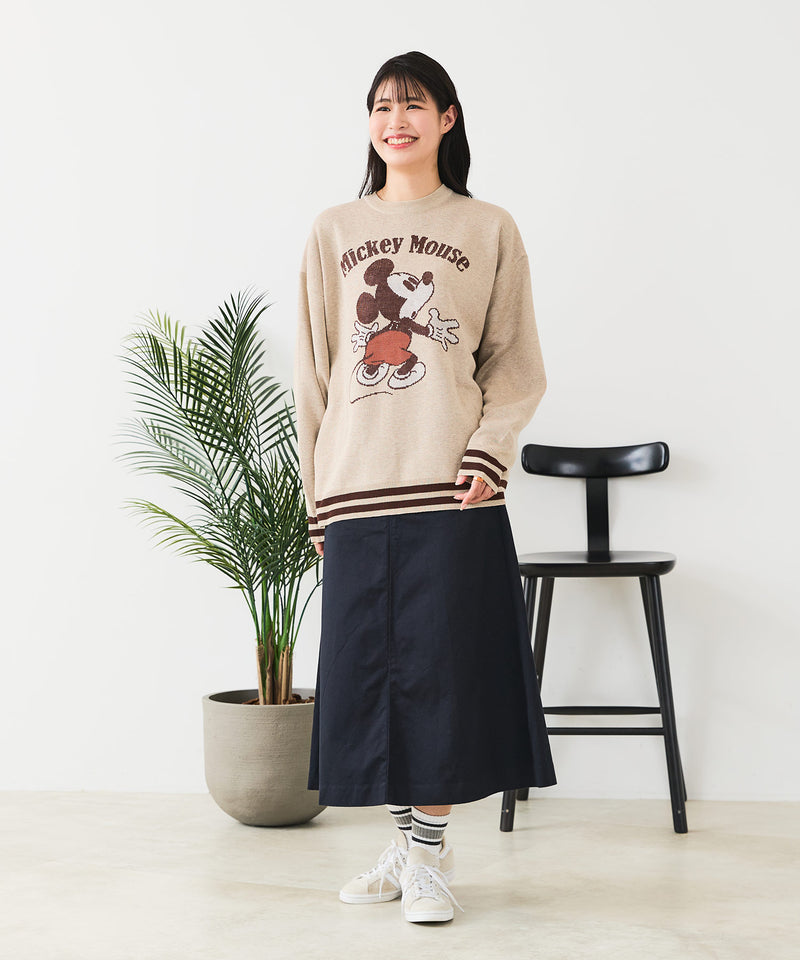 【DISNEY/ディズニー】DISNEY ジャガードニット