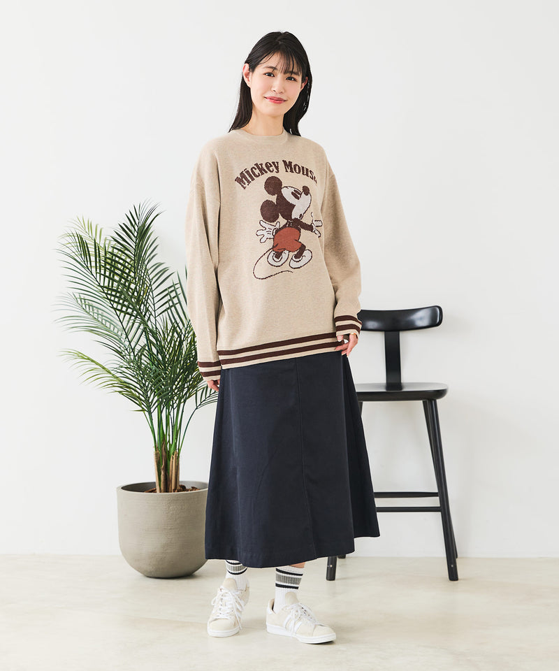 【DISNEY/ディズニー】DISNEY ジャガードニット