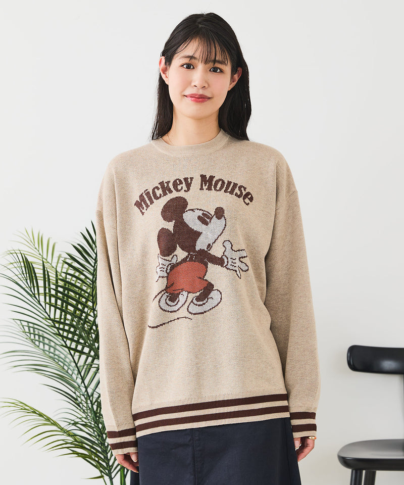【DISNEY/ディズニー】DISNEY ジャガードニット