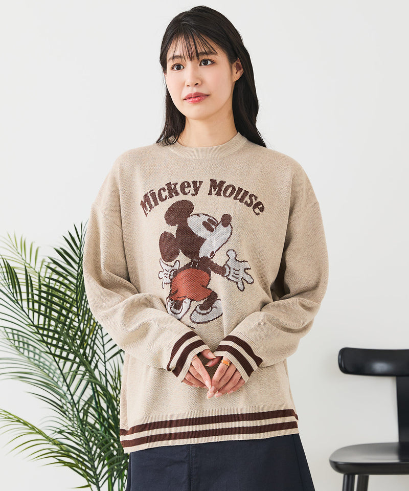 【DISNEY/ディズニー】DISNEY ジャガードニット