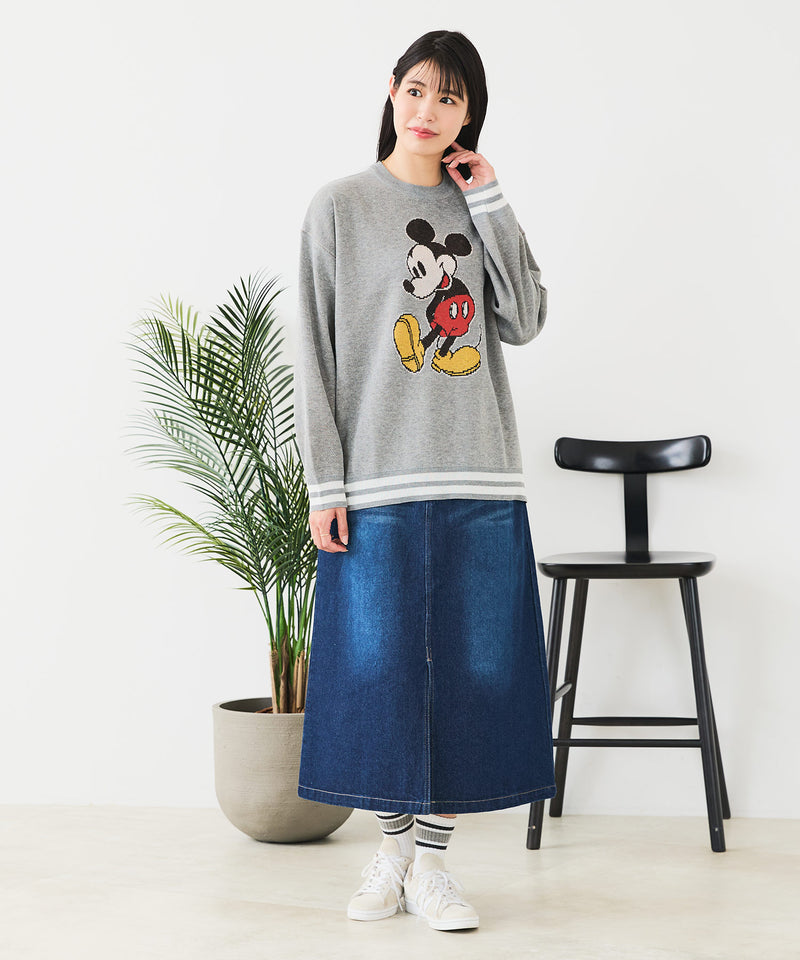 【DISNEY/ディズニー】DISNEY ジャガードニット