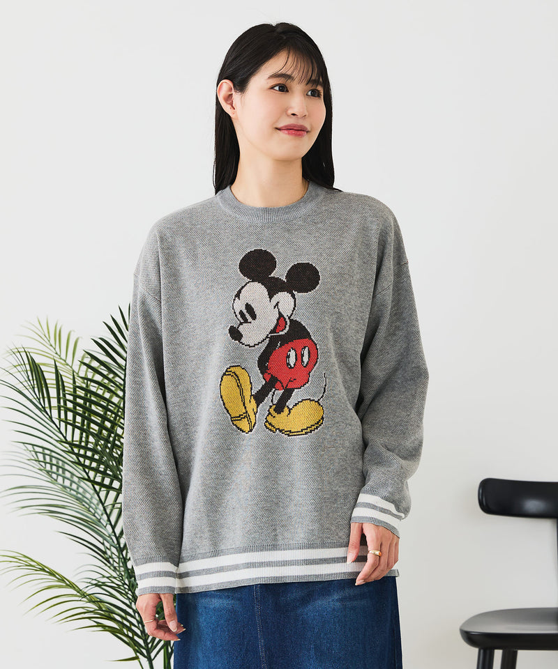 【DISNEY/ディズニー】DISNEY ジャガードニット