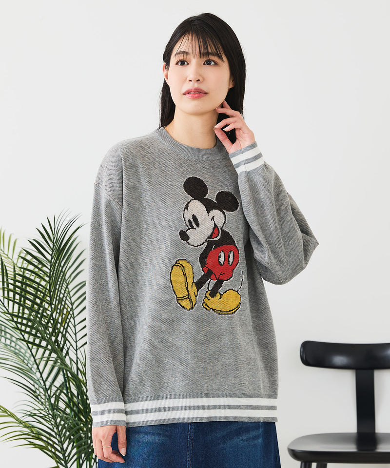 【DISNEY/ディズニー】DISNEY ジャガードニット